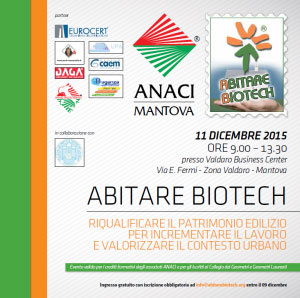 Convegno Abitare Biotech Mantova 2015