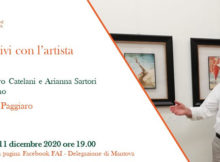 Aperitivo con artista Vilfrido Paggiaro FAI Mantova 11 dicembre 2020