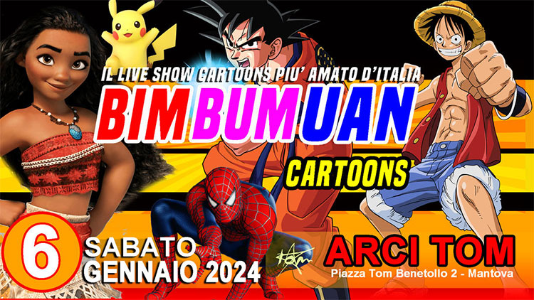 Bim Bum Uan Cartoons Mantova 2024