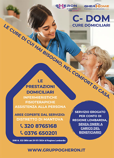 C-Dom Cure Domiciliari in convenzione Villa Carpaneda di Rodigo (MN) 