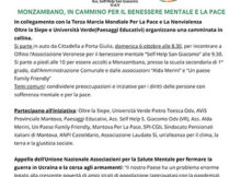 Domenica 6 ottobre 2024 camminata per la pace e la nonviolenza a Monzambano (Mantova) 2024