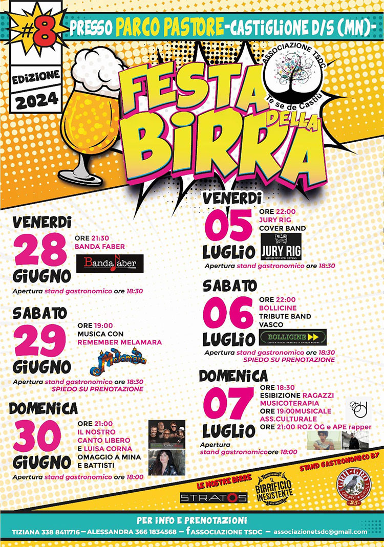 Festa della birra 2024 Castiglione delle Stiviere (MN)