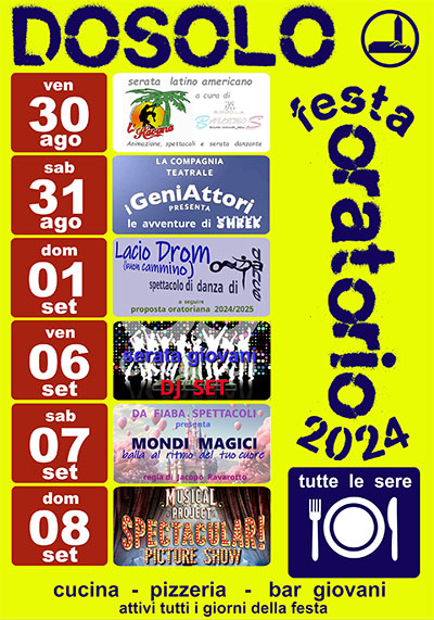 Festa oratorio di Dosolo (MN) 2024