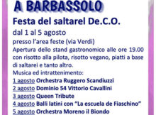 festa saltarel Barbassolo Roncoferraro (MN) 2024