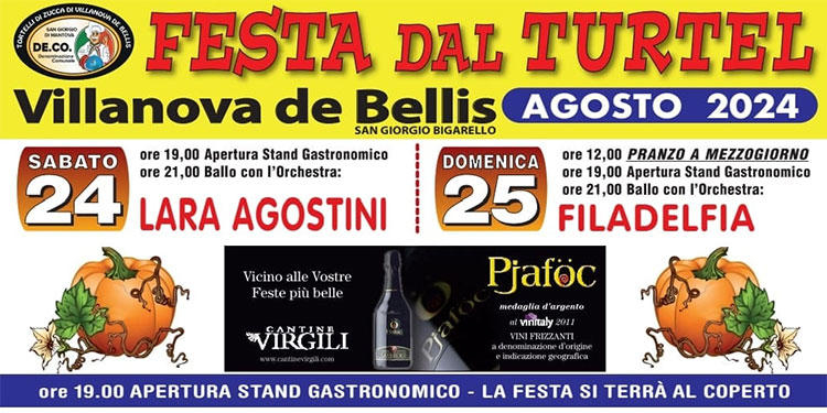 Festa tortelli 2024 Villanova de Bellis (MN)