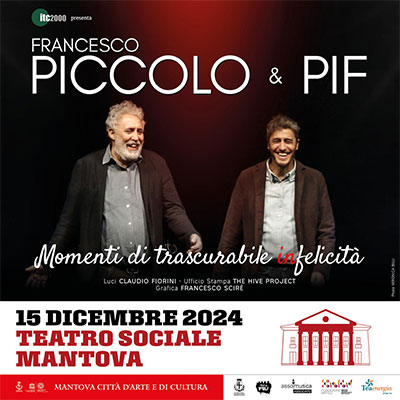 Francesco Piccolo e PIF Mantova 2024