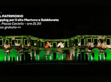 Luci sul Patrimonio Mantova Piazza Castello 2019