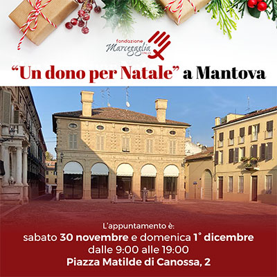 Mercatino natalizio  Fondazione Marcegaglia Mantova 2024