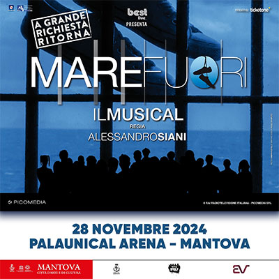 Musical Mare Fuori Mantova 2024 Alessandro Siani