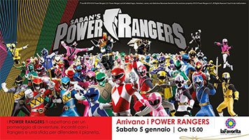 Power Rangers Mantova La Favorita 2019