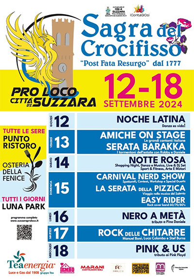 Sagra del Crocifisso 2024 Suzzara (MN)