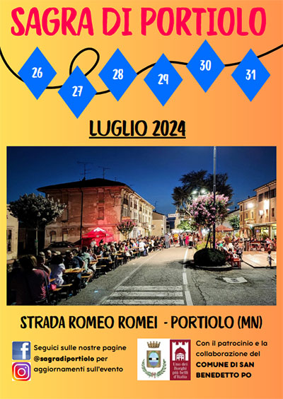 Sagra Portiolo di San Benedetto Po (MN) 2024