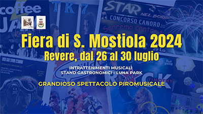 Fiera di Santa Mostiola 2024 Revere (MN)