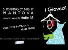 Shopping by Night Mantova 2014