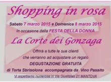 Shopping in Rosa Mantova La Corte dei Gonzaga