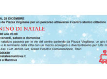 Trenino Natale 2016 Mantova